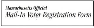 Mail In Voter Registration Form