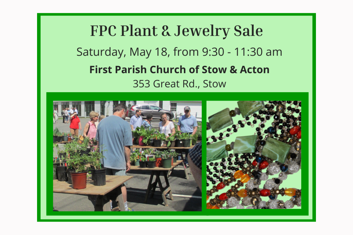 FPC Plant and Jewelry Sale May 18